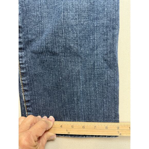 Wrangler FR Blue Jeans Women’s Sz 11 34x30 Flame Resistant Straight Leg - Picture 10 of 13